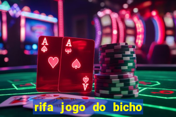 rifa jogo do bicho para imprimir